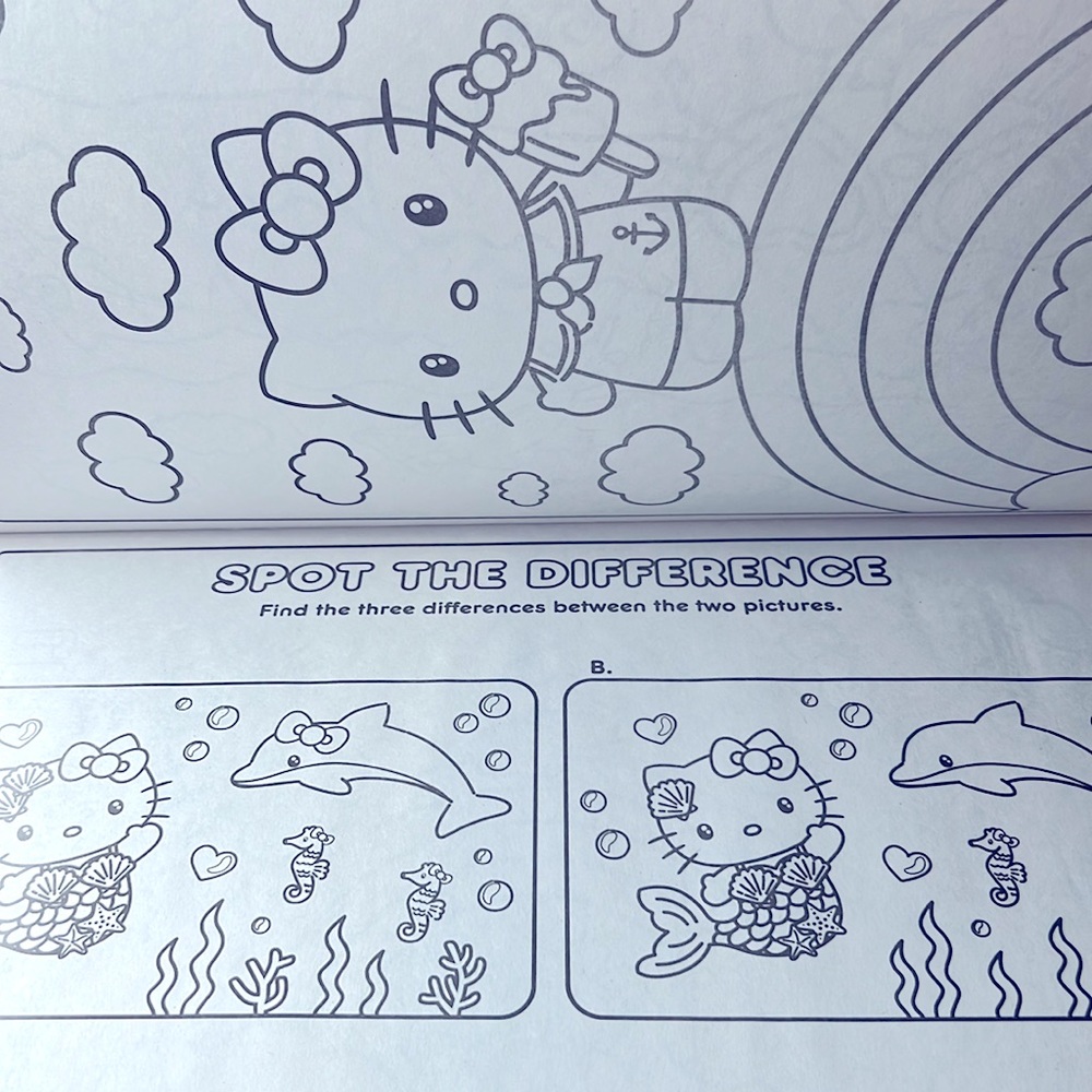 Hello Kitty Coloring Book - Picture 8 of 11